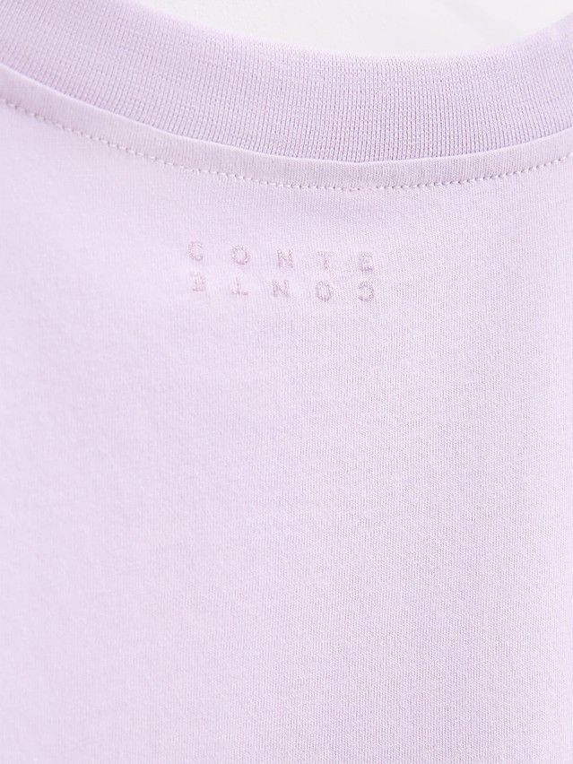 Women's polo neck shirt CONTE ELEGANT LD 3031, s.170-84, lavender-personality - 7