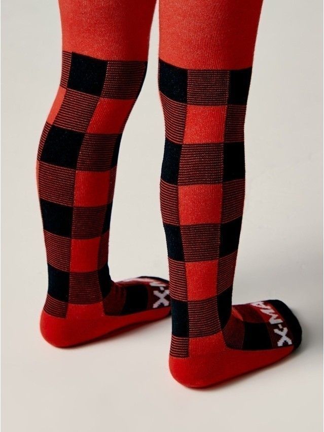 Children's tights CONTE-KIDS NEW YEAR, s.62-74 (12),667 red - 3