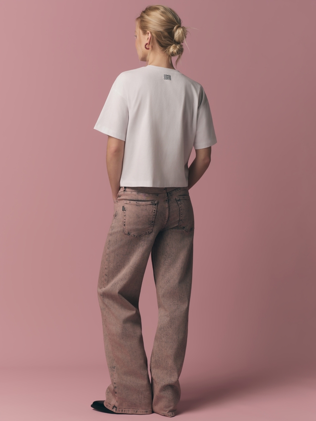 Women's polo neck shirt CONTE ELEGANT LD 3032, s.170-92, white-play - 2