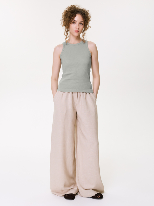 Women's tank top CONTE ELEGANT BASIC COLLECTION LM 5022, s.170-84, khaki - 5