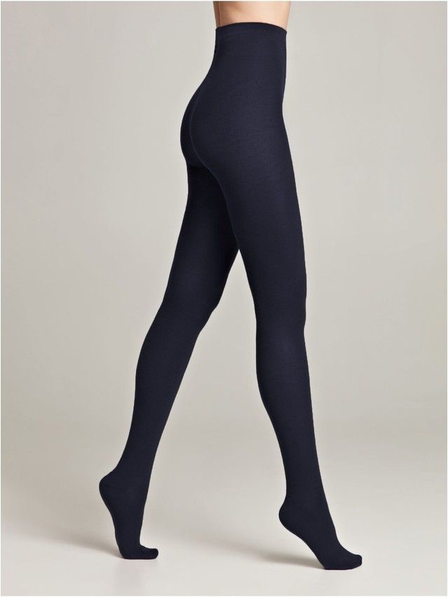 Women's tights CONTE ELEGANT COTTON 250, s.2, marino - 1