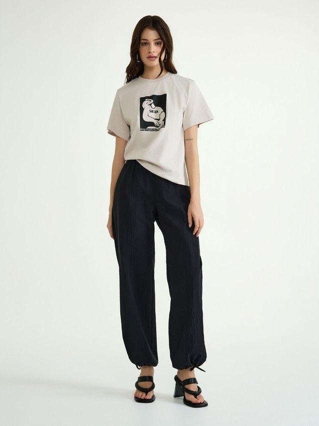 Women's trousers CONTE ELEGANT LBK 2963, s.170-84-90, black - 1
