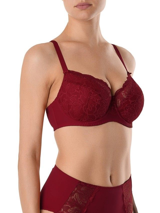 Bra CONTE ELEGANT CITY STYLE RB5015, s.70D, wine-coloured - 1