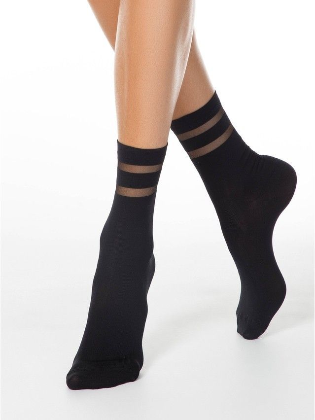 Women's socks FANTASY 19C-78SP, s. 36-39, 160 nero - 1