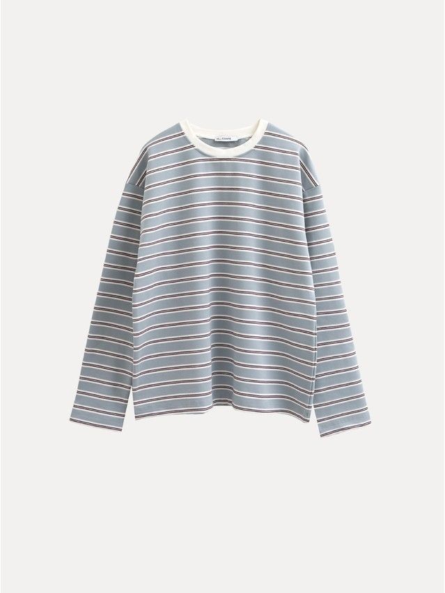 Women's jumper CONTE LD 3591, s.170-84, grey-wine-ecru - 6