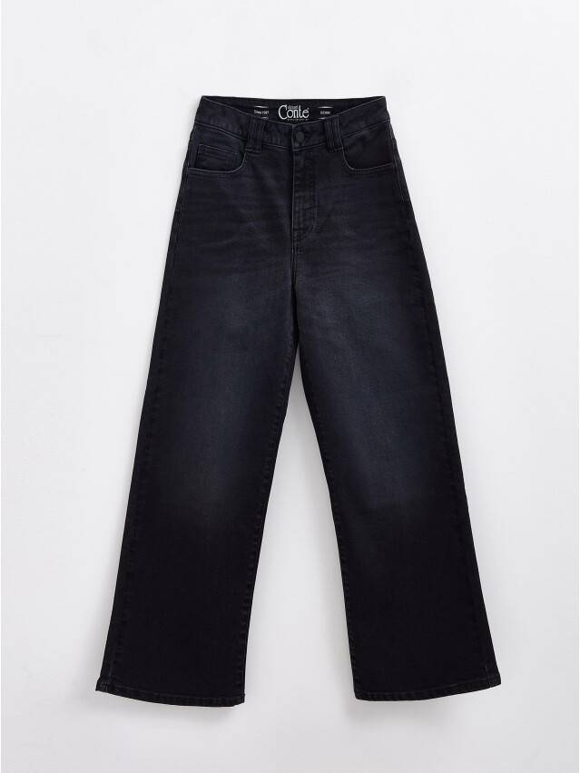 Denim trousers CONTE ELEGANT CON-367, s.170-102, washed black - 4
