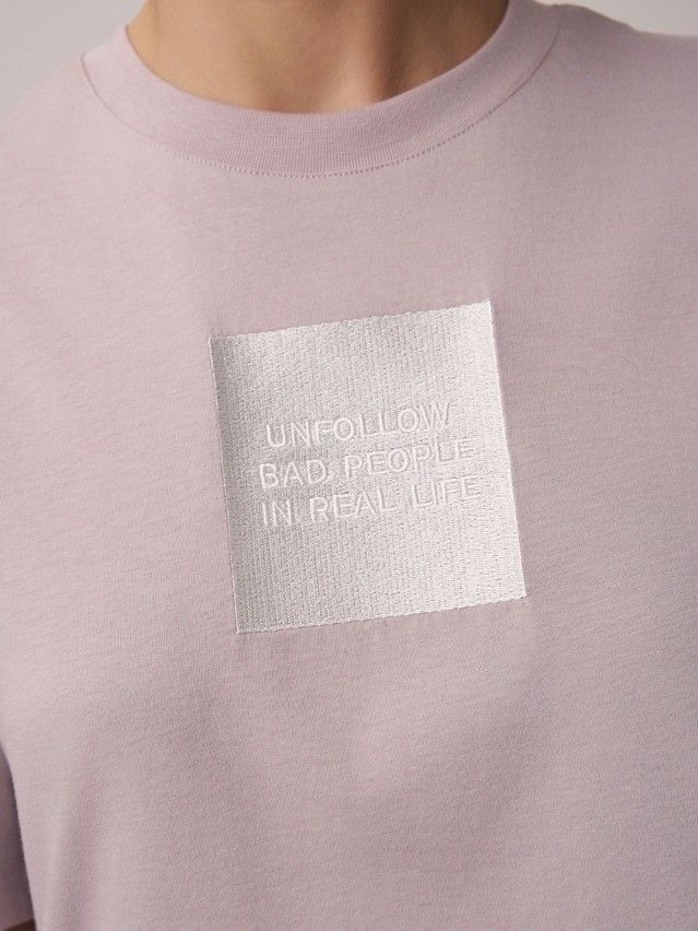 Women's polo neck shirt CONTE ELEGANT LD 2987, s.170-92, coffee-unfollow - 4