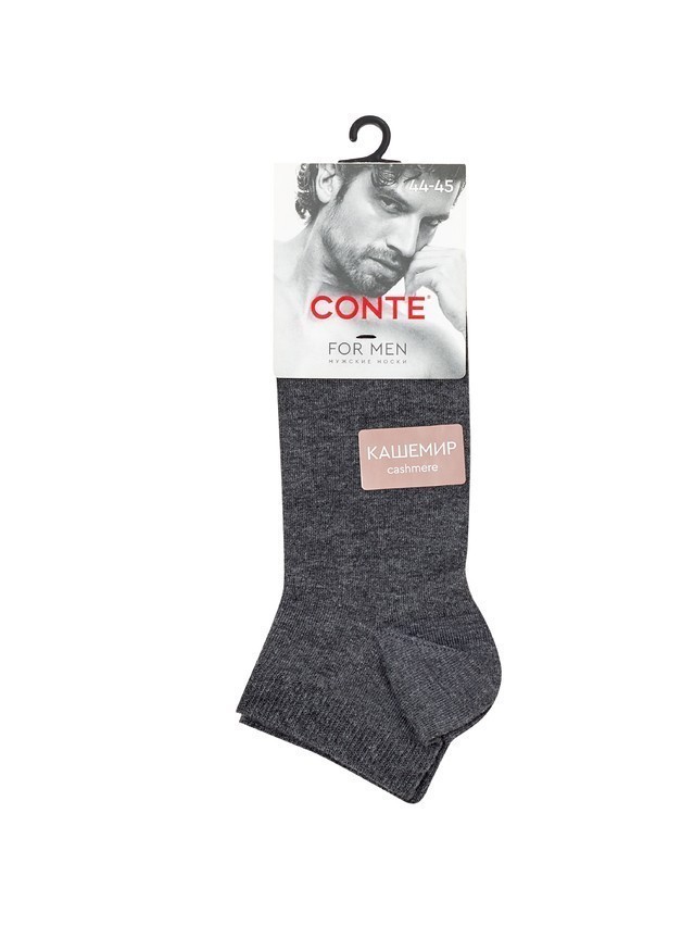 Men's socks CONTE, s.25, 000 dark grey - 4