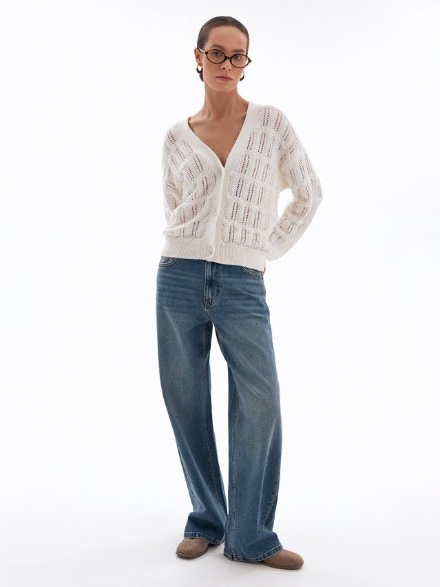 Women’s jacket CONTE ELEGANT LDK2566, s.170-84, ecru - 4