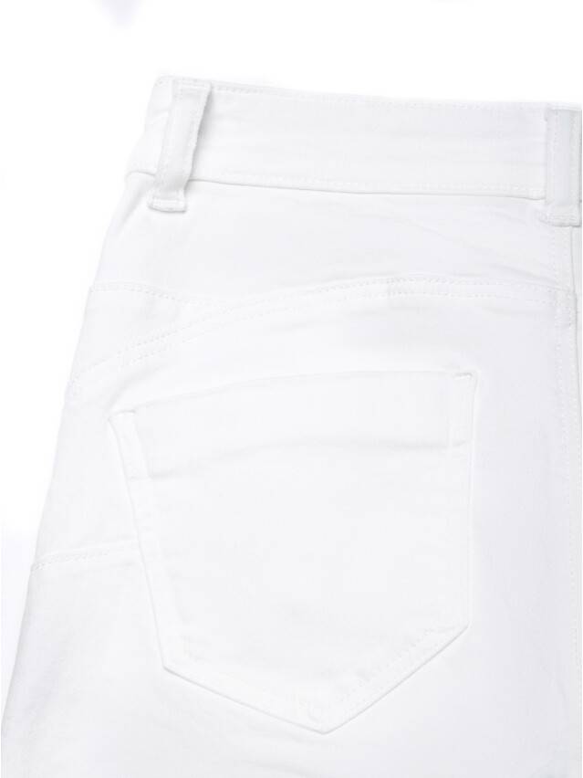 Denim trousers CONTE ELEGANT CON-128, s.170-102, white - 7