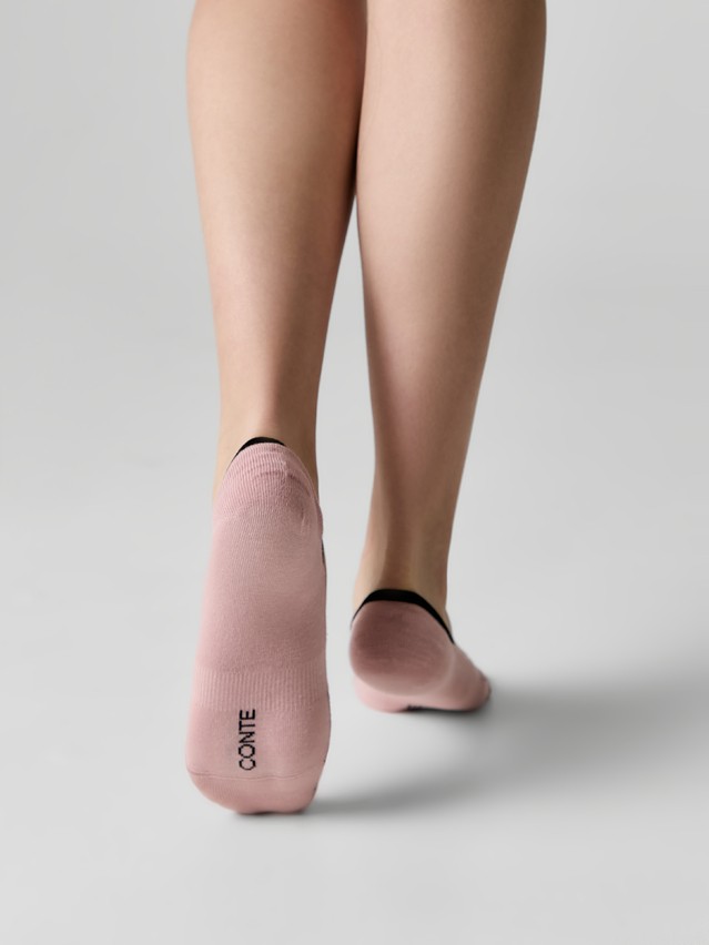 Women's footlets CONTE ELEGANT CLASSIC, s.23-25, 1161 ash pink - 2