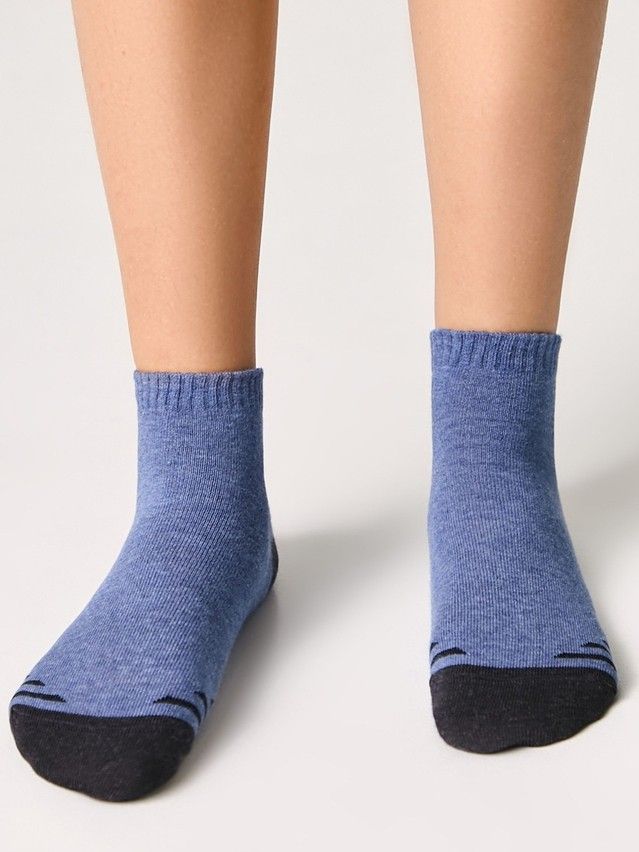 Children's socks ACTIVE (short) 13S-34SP, s. 36-37, 509 dark jeans - 1