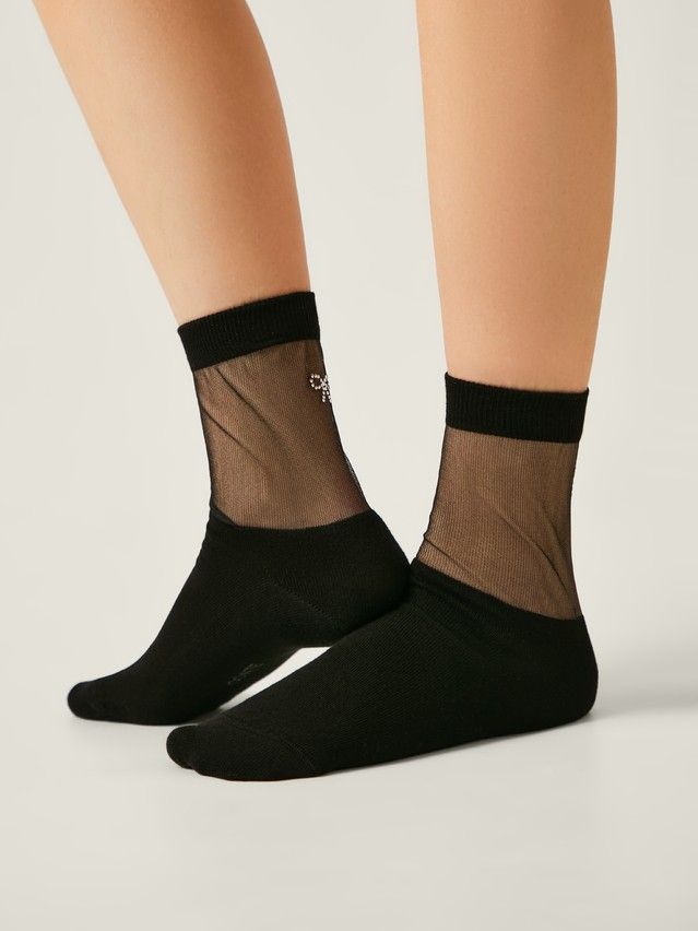Women's socks CONTE ELEGANT CLASSIC, s.23-25, 683 white - 1