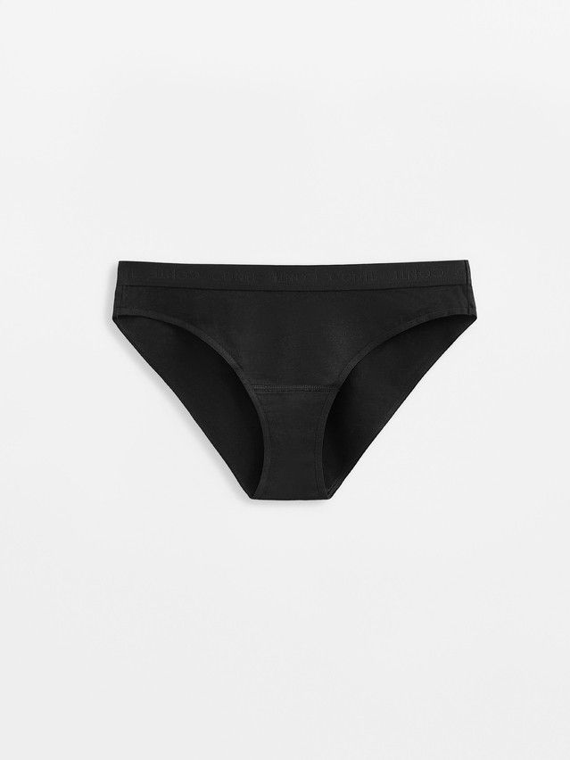 Women's panties CONTE ELEGANT CRISS CROSS LB 3129, s.90, black - 3