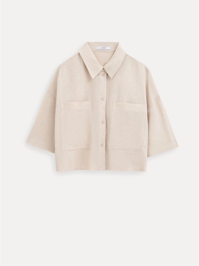 Women's shirt CONTE LRU 3585, s.170-84-90, beige - 5