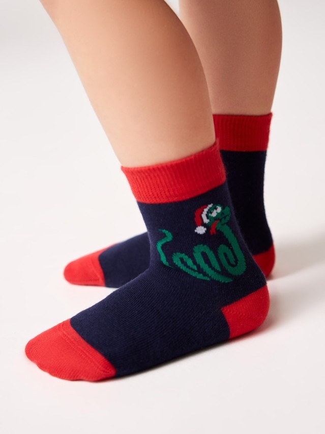 Children's socks CONTE-KIDS NEW YEAR, s.13-14, 165 navy - 1
