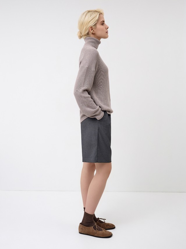Women's pullover CONTE ELEGANT LDK24108, s.170-84, cappuccino melange - 3