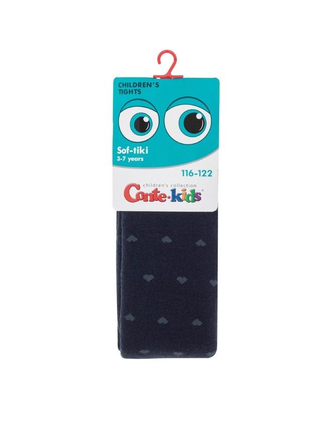 Children's tights CONTE-KIDS SOF-TIKI, s.116-122 (18),698 navy - 4
