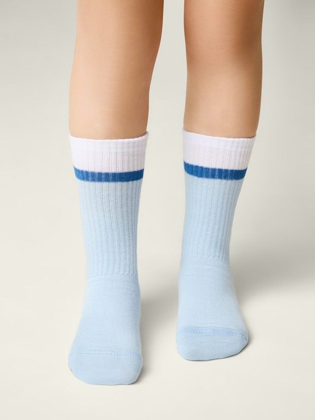 Children's socks CONTE-KIDS ACTIVE, s.22, 1028 blue - 1