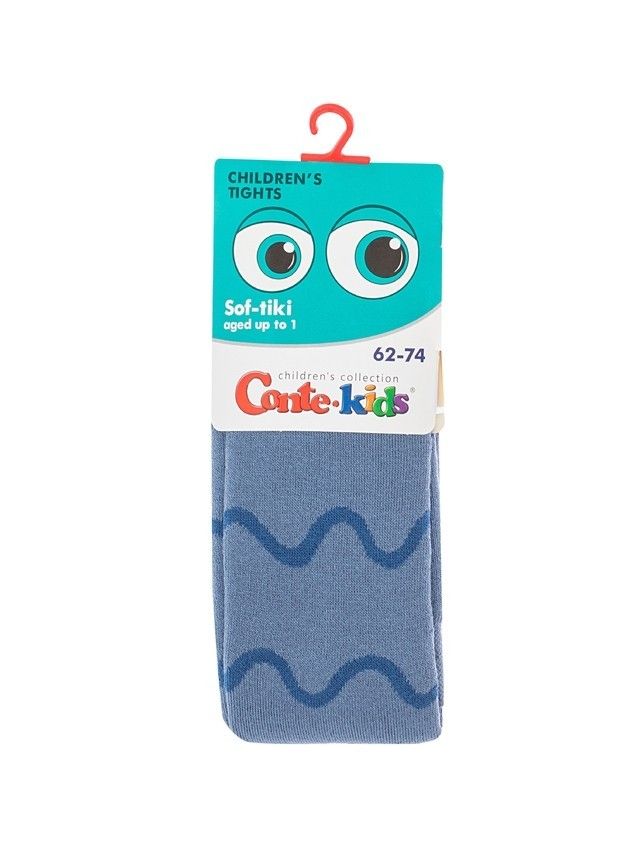 Children's tights CONTE-KIDS SOF-TIKI, s.62-74 (12),693 light denim - 3