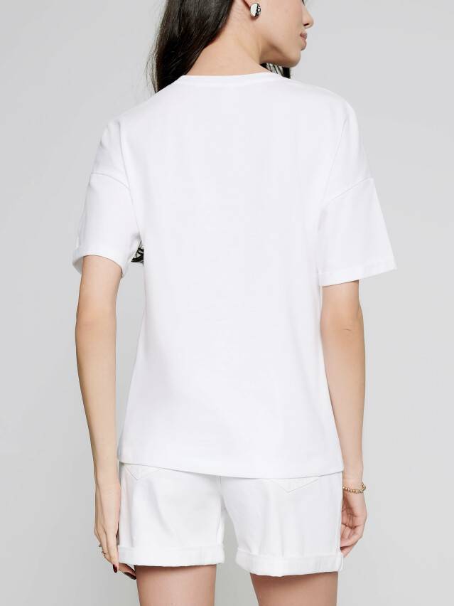 Women's t-shirt LD 1110, s.170-100, white - 2