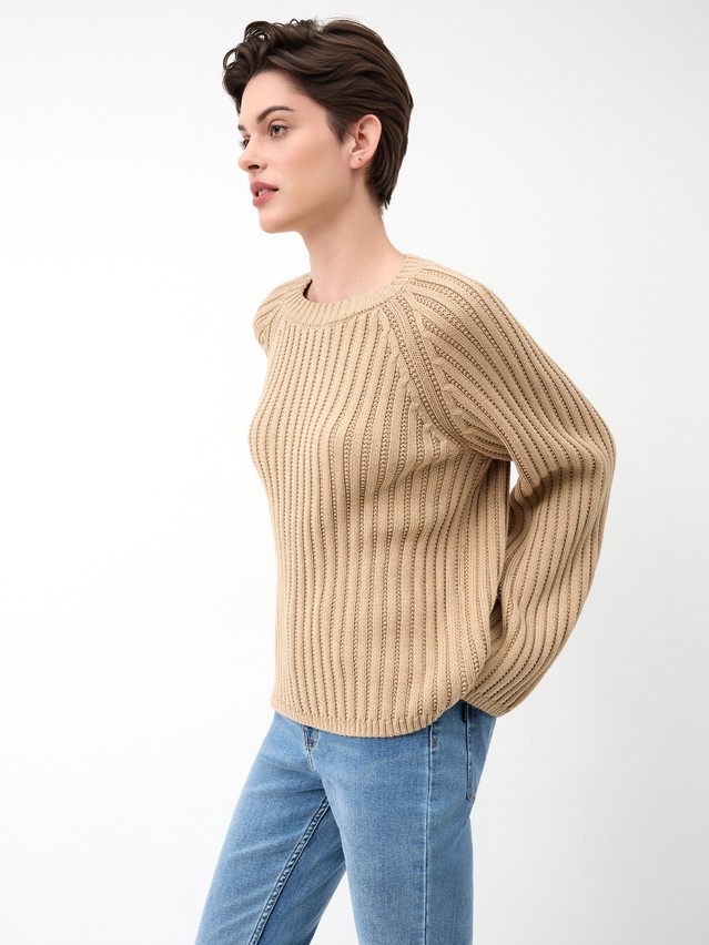 Women's pullover CONTE ELEGANT LDK24117, s.170-84, camel - 4