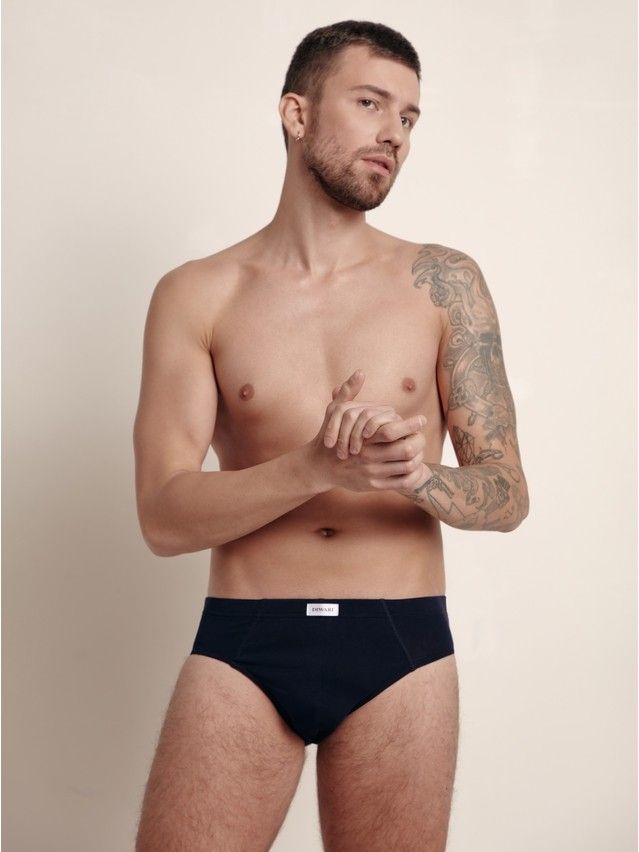 Men's underpants DiWaRi BASIC MEN MSL 2128, s.86,90, dark navy - 1