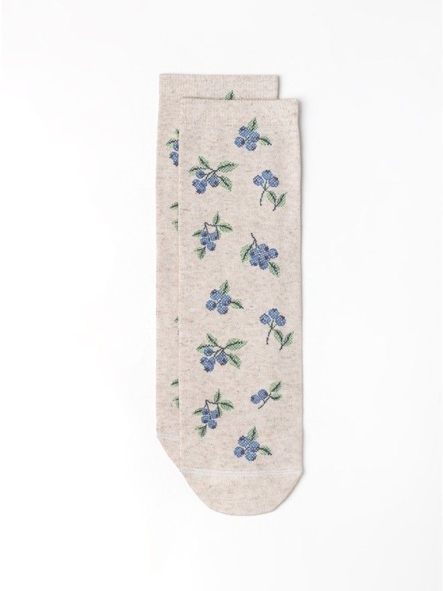 Women's socks CONTE ELEGANT FANTASY, s.23-25, 1237 bilberries - 1