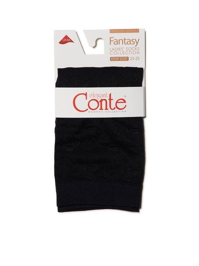 Women's socks CONTE ELEGANT FANTASY 16С-124СП, s.23-25, nero - 3