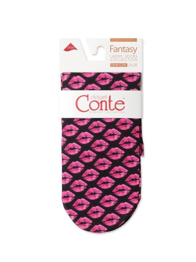 Women's socks CONTE ELEGANT FANTASY, s.23-25, 091 - 3
