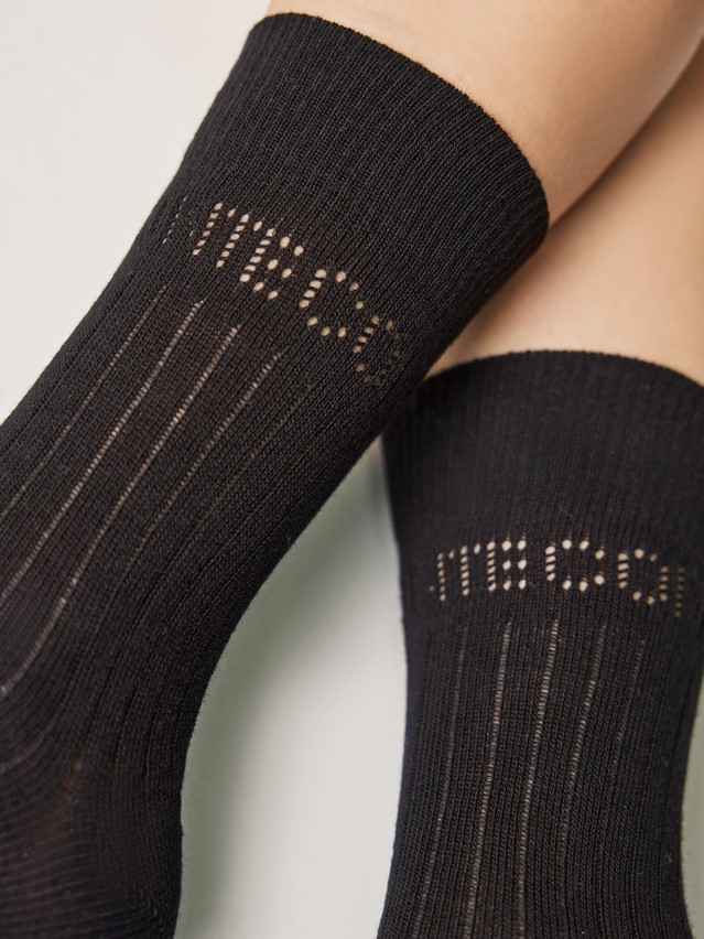 Women's socks CONTE ELEGANT ACTIVE, s.23-25, 624 black - 3