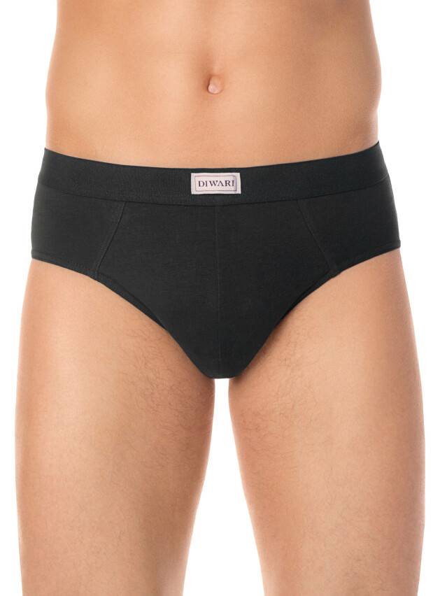 Men's underpants DiWaRi BASIC MSL 701, s.78,82, black - 2