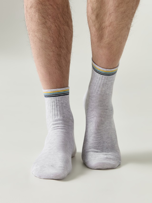 Men's socks DIWARI SPORT, s.25, 972 light grey - 1