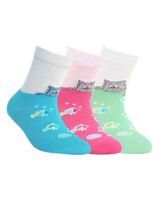 Children's socks CONTE-KIDS TIP-TOP, s.18-20, 075 pink - 1