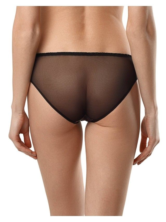 Panties for women TRU-LA-LA LB 1012 (packed on mini-hanger),s.90, black - 2