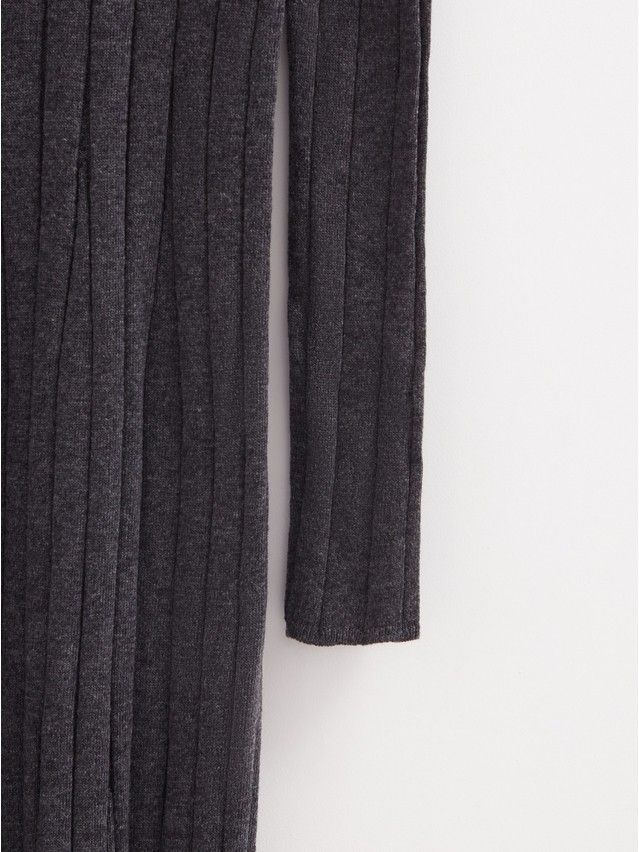 Women's dress CONTE ELEGANT LDK2391, s.170-84-90, graphite - 9