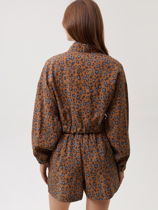 Women's jacket CONTE LJ 3730, s.170-84-90, chocolate leo - 2