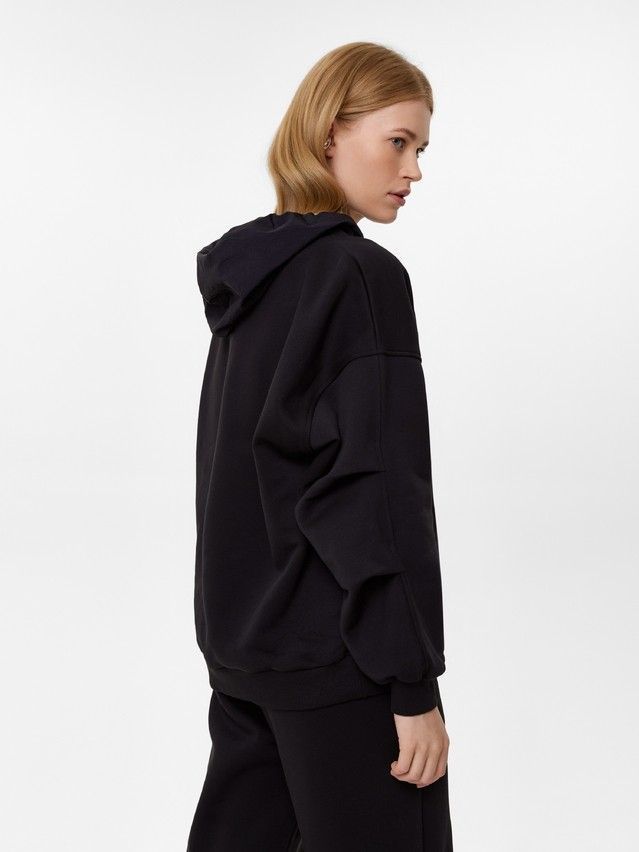 Women's polo neck shirt CONTE LD 3226, s.170-84, black - 3