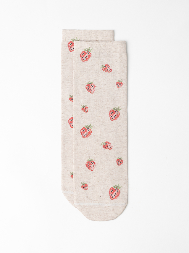 Women's socks CONTE ELEGANT FANTASY, s.23-25, 1197 beige - 1