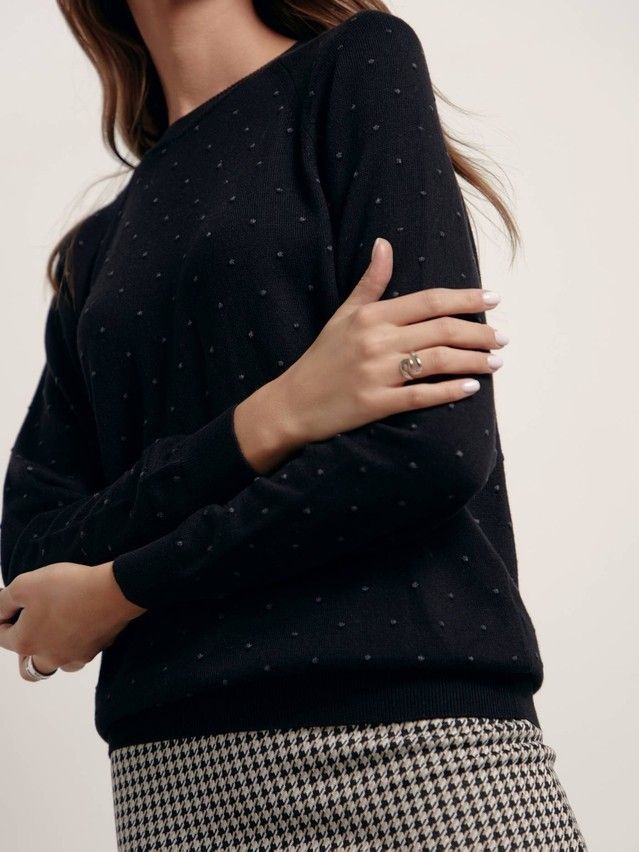 Women's pullover CONTE ELEGANT LDK140, s.170-84, black - 1