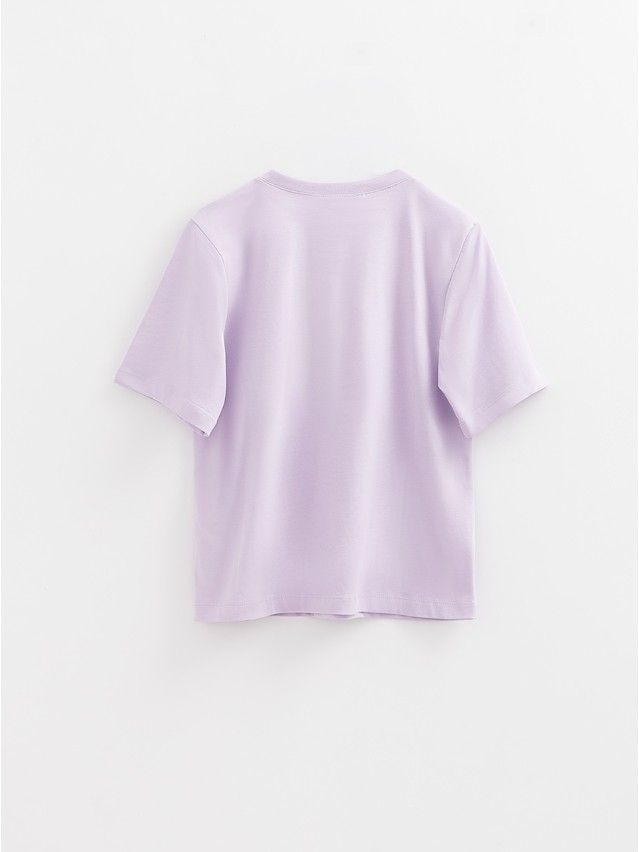 Women's polo neck shirt CONTE ELEGANT LD 2951, s.170-100, lavender-daisy - 5