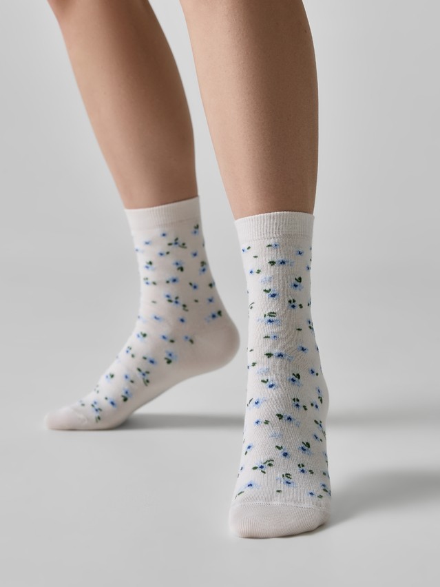 Women's socks CONTE ELEGANT CLASSIC, s.23-25, 1181 milky - 1