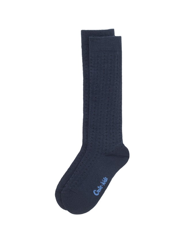Children's knee high socks CONTE-KIDS TIP-TOP, s.18, 057 navy - 4