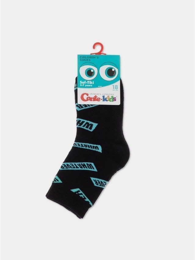 Children's socks CONTE-KIDS SOF-TIKI, s.24-26, 596 black - 4
