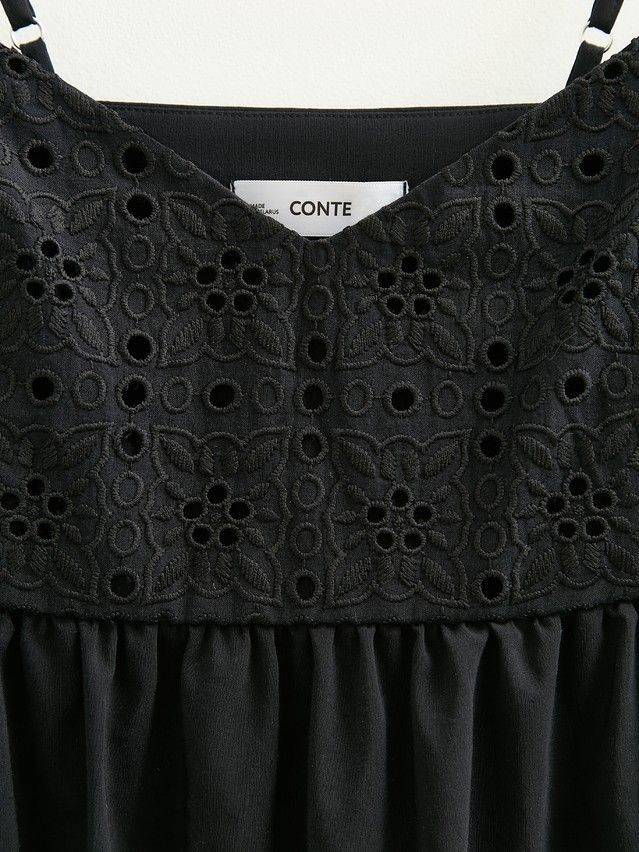 Women's gown CONTE ELEGANT LPL 3152, s.170-84-90, black - 7