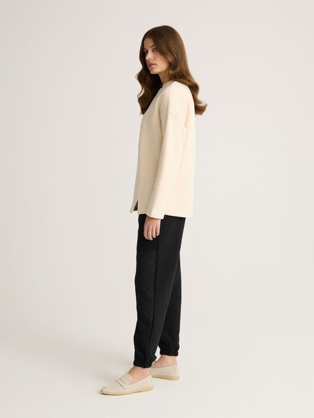 Women's trousers CONTE ELEGANT LBK 2843, s.170-102, black - 2
