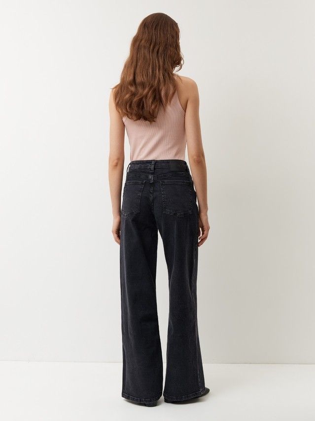 Women's jeans CONTE CON-972, s.164-94, washed black - 2