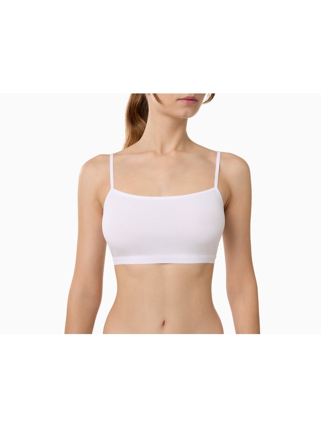 Woman's sleeveless top CONTE ELEGANT BASIC COLLECTION LT 5017, s.170-84, white - 1