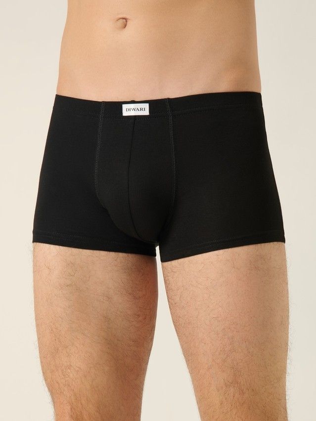 Men's underpants DiWaRi BASIC MEN MSH 2127, s.78,82, black - 1