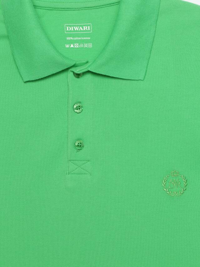 Men's polo neck shirt DiWaRi MD 415, s.182,188-112, green - 1